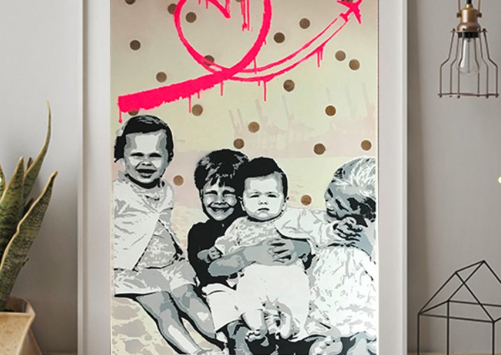 Aus Foto wird Kunst – Nachher