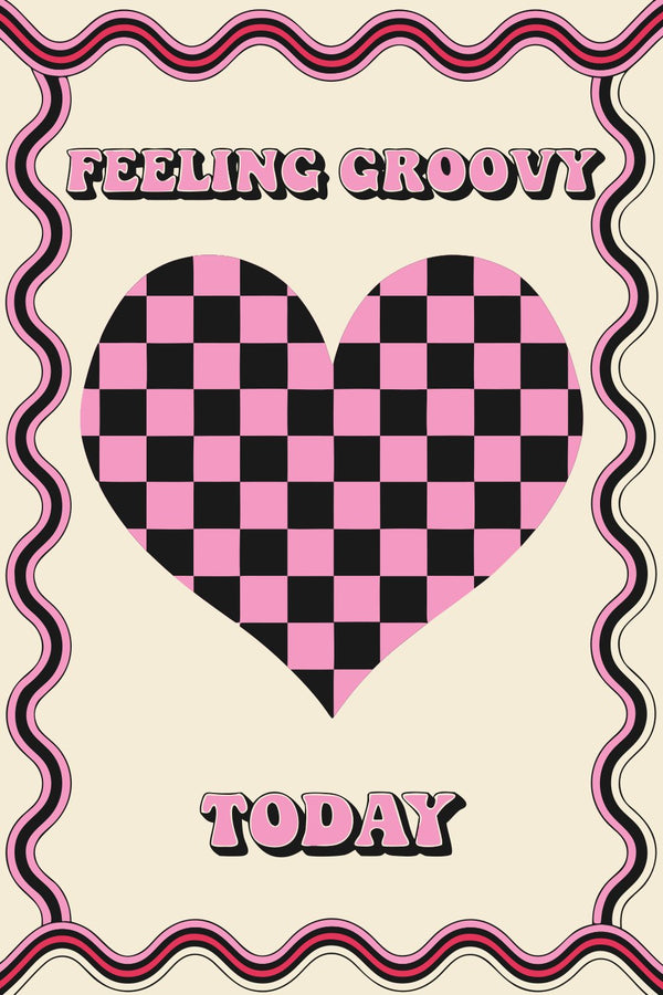 Feeling Groovy – Street-Art-Stencil von Urban Artery
